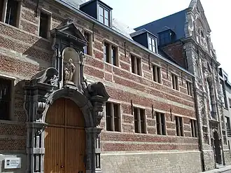 Couvent des capucines (Sint-Rochusstraat) ayant succédé à l'ancienne chartreuse