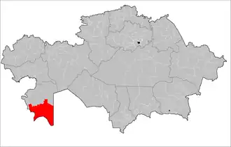 Localisation de District de Karakia