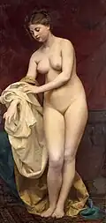 Baigneuse, musée des Beaux-Arts de Gand, 1881.
