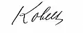 Signature de Karl Kobelt