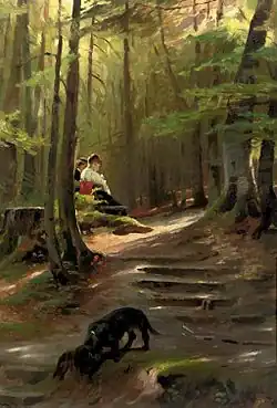 Le Teckel curieux, collection particulière