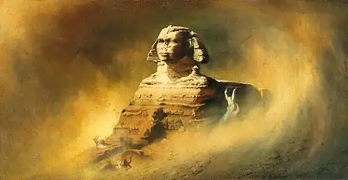 Sphinx, localisation inconnue.