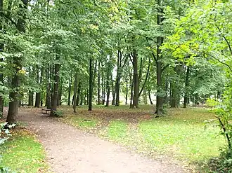 Parc du manoir de Karlova.