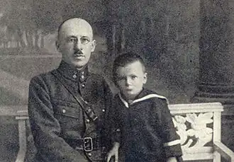 Karol Wojtyła père et fils.