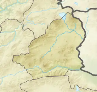 Voir sur la carte topographique de la province de Kars