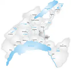 Description de l'image Karte Bezirk Oron.png.