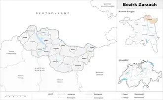 Localisation de District de Zurzach