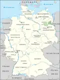 Localisation de la réserve en Allemagne