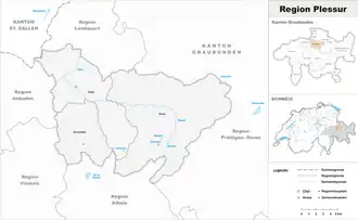 Localisation de Région de Plessur