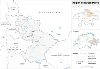 Localisation de Région de Prättigau/Davos