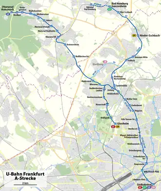 Plan de la ligne.
