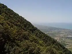 Vue depuis le téléphérique de Namakabroud