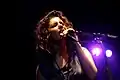 Katie Melua chantant au North Sea Jazz festival en 2007
