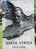 sculpture représentant Karol Stryja
