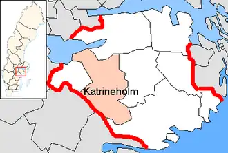 Localisation de Katrineholm