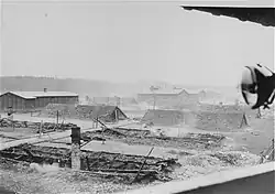 Kaufering IV le jour de la libération.