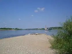 Confluent entre Neris et Niémen à Kaunas.