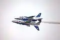 Kawasaki T-4 de la patrouille acrobatique Blue Impulse