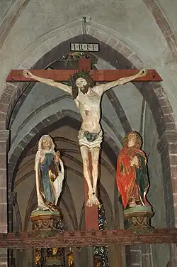 Église de l'Invention-de-la-Sainte-Croix de Kaysersberg, XVe siècle.