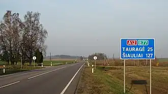 Image illustrative de l’article Route magistrale 12 (Lituanie)
