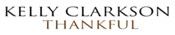 Description de l'image Kelly Clarkson - Thankful (logo).png.