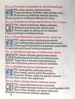 Laudes Beatae Mariae Virginis by Stephen Langton (1896).