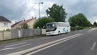 Setra S 415 GT-HD n°154 à Étampes.