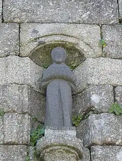 Saint Lubin (XXe&nbsp;siècle), Kergrist-Moëlou, chapelle Saint-Lubin.