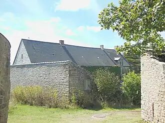 Aperçu de la façade nord.