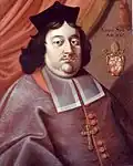 Prince-évêque Johann Franz Khuen, 1685.