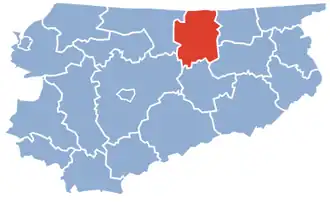 Localisation de Powiat de Kętrzyn