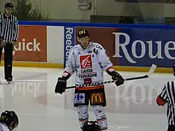 Photo du joueur avec le maillot blanc d'Amiens