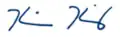 Signature de Kevin Kiley