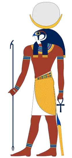 Khonsou hiéracocéphale.