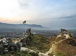 point de vue depuis le château,