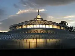 Kibble Palace dans le Jardin botanique de Glasgow, 1873