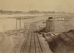 Le port en 1885,