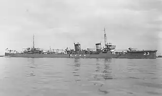 illustration de Kikuzuki (destroyer, 1926)