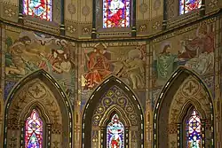 Décoration de l'abside.