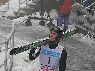 Kim Rene Elverum Sorsell à Holmenkollen en 2008