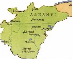 Description de l'image Kingdom of Ashanti (Asanteman).jpg.