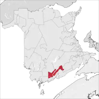 Carte de la circonscription