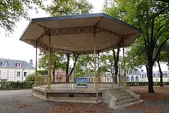 Kiosque à musique.