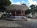 Kiosque à musique de la place de la Victoire à Pointe-à-Pitre.