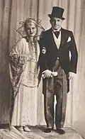 Vaály Ilona&nbsp;(hu) et Oskar Dénes en 1926