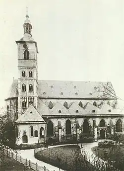 L'église vers 1900.