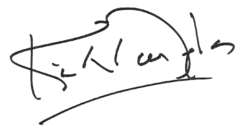 signature de Kirk Douglas