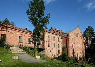 illustration de Usine de pâte à papier de Kistefos