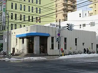 Vue extérieure de la station