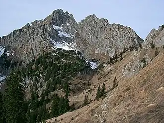 Le Grand et le Petit Klammspitze